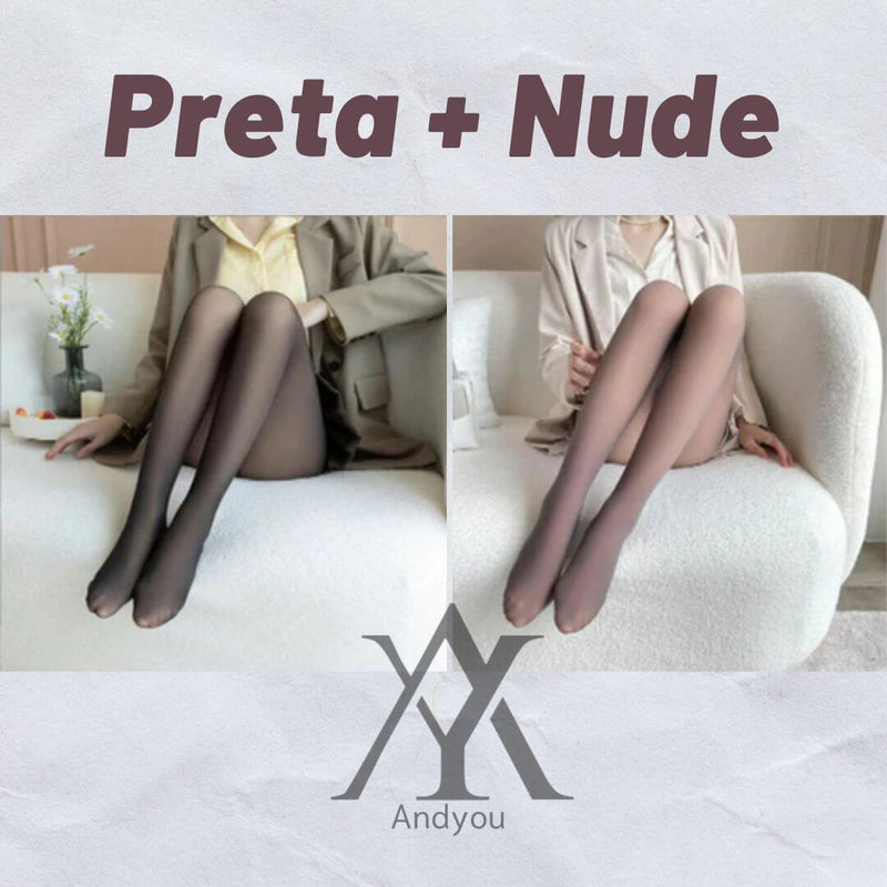 Meia-calça Peluciada Hot Premium - Oferta Especial