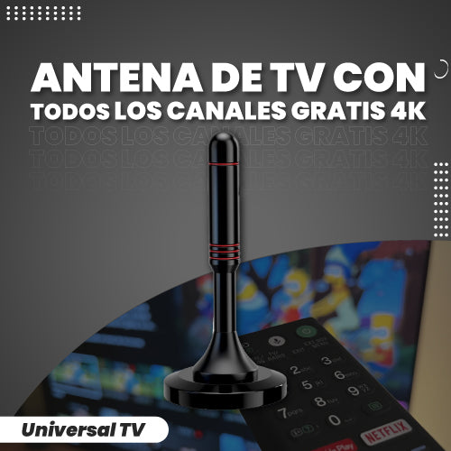 ANTENNA HDTV 4K / +12 mil canais 📡