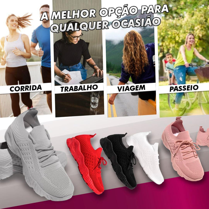 Tênis Mona Sport Ortopédico + Frete Grátis